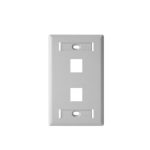 Placa de Pared 2 Puertos BELDEN AX102655 Blanco