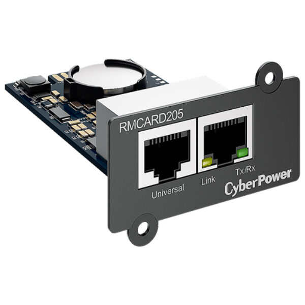 Tarjeta de Monitoreo CyberPower RMCARD205 Negro