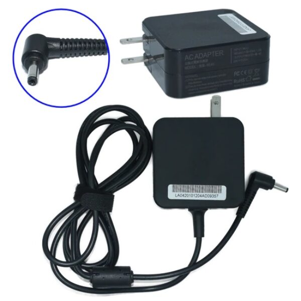 Adaptador de Corriente para Laptop  GENERICO AC-LENOVO-CH Negro