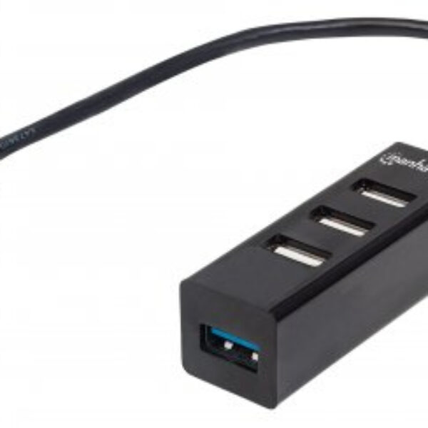 Hub USB MANHATTAN 163828 4 puertos