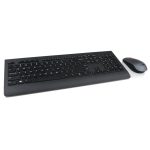 Kit teclado y mouse LENOVO 4X30H56831 Negro