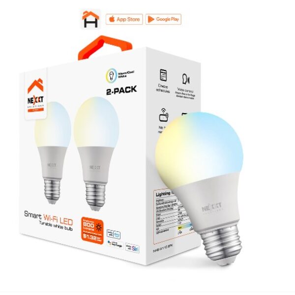 Bombilla Nexxt Solutions Home NHB-W110 2PK 9 W
