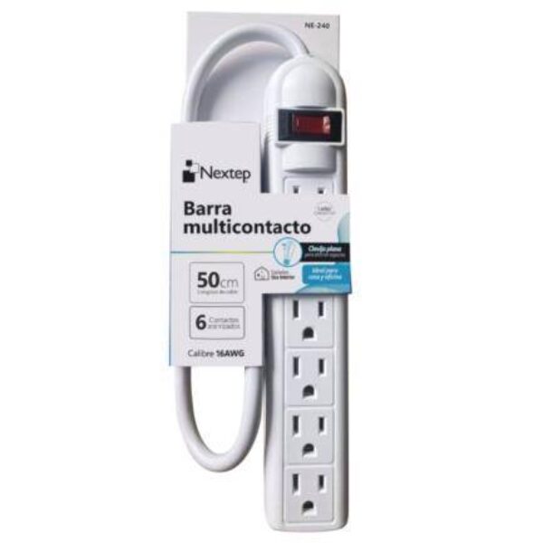 Regletas y Multicontactos Nextep NE-240 6