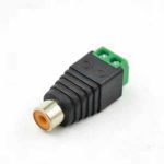 Conector RCA Qian QAY-60305 Negro