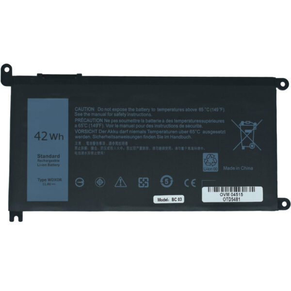 Batería 3 Celdas OVALTECH OTD5481 3680mAh