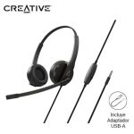 Auriculares CREATIVE LABS HS-230 BK 51EF1110AA000 Negro
