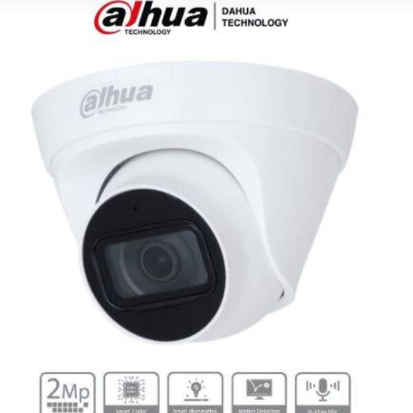 Camara Domo Dahua Technology DH-IPC-HDW1230T1-A-S5 Interior y exterior
