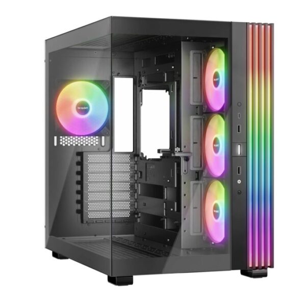 Gabinetes Gaming Be Quiet Light Base 600 LX Black BGW67 Negro
