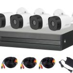 Kit de Videovigilancia Dahua 4 canales Dahua Technology KITXVR1B04-I1MP-2.8 1 MP
