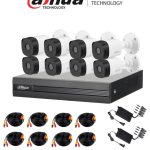 Kit de Videovigilancia Dahua Technology DH-KIT/XVR1B08-I/8-B1A21N-0360B KITXVR1B08- I+8-B1A21 Interior y exterior