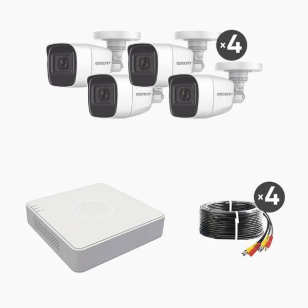 Kit de videovigilancia HIKVISION B8-KIT-MIC 4
