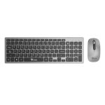 Kits para Teclado y Mouse Stylos STPKTM6G Gris