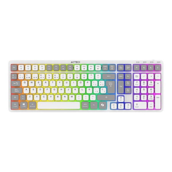 Teclados ACTECK TI790 AC-940078 Blanco