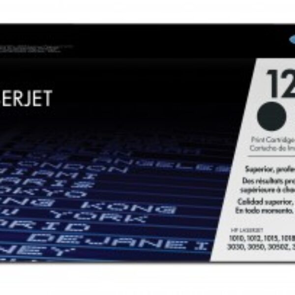 Tóner HP 12A Q2612A Negro