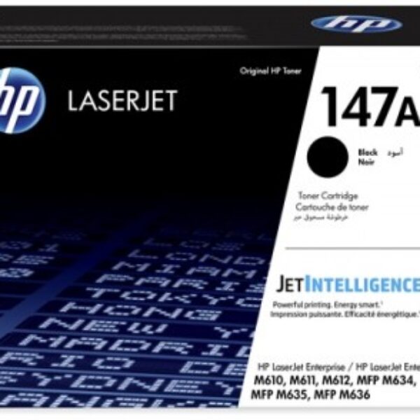 Toner HP 147A W1470A Negro