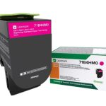 Tóner LEXMARK 71B4HM0 Magenta